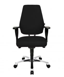 Topstar Bürodrehstuhl Sitness 30 - Kunstfaser / Aluminium - Schwarz / Silber -Deutschland Stühle Verkaufs-Shop 1000096519 190208 08091200298 GALLERYIMAGES P000000001000096519