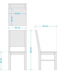 Wolf-Möbel Esszimmerstuhl Goa (2er-Set) - Mango teilmassiv - Mango Dunkelbraun -Deutschland Stühle Verkaufs-Shop 1000104010 201013 14332800046 SKETCH DETAILS P000000001000104010 sketch