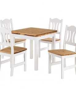 Esszimmerstuhl Bastide (2er-Set) - Kiefer Weiß / Kiefer Laugenfarbig -Deutschland Stühle Verkaufs-Shop 1000104317 211122 08320500545 DETAILS P000000001000104317