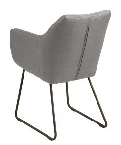 Mørteens Armlehnenstuhl Nicholas IV - Webstoff / Metall - Granit / Antik Graubraun -Deutschland Stühle Verkaufs-Shop 1000112681 201008 06225700191 DETAILS P000000001000112681