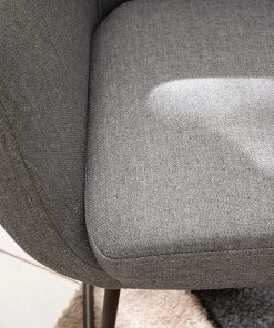 Mørteens Armlehnenstuhl Nicholas IV - Webstoff / Metall - Granit / Antik Graubraun -Deutschland Stühle Verkaufs-Shop 1000112681 201008 06225800193 DETAILS P000000001000112681