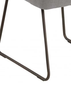 Mørteens Armlehnenstuhl Nicholas IV - Webstoff / Metall - Granit / Antik Graubraun -Deutschland Stühle Verkaufs-Shop 1000112681 201008 06230300198 DETAILS P000000001000112681