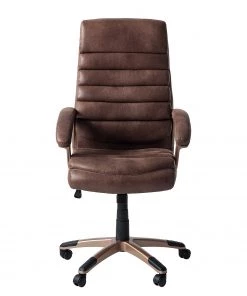 Home24office Chefsessel Hatley II - Mikrofaser - Vintage Braun / Kupfer -Deutschland Stühle Verkaufs-Shop 1000113520 200817 13075100019 DETAILS P000000001000113520