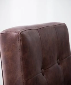 Ars manufacti Freischwinger Lungo - Kunstleder / Metall - Braun / Schwarz 22 Ars manufacti Freischwinger Lungo - Kunstleder / Metall - Braun / Schwarz -Deutschland Stühle Verkaufs-Shop 1000114113 210212 13374600005 DETAILS P000000001000114113