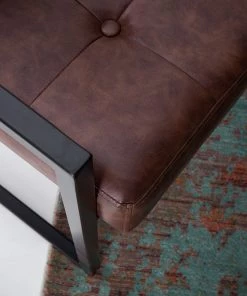 Ars manufacti Freischwinger Lungo - Kunstleder / Metall - Braun / Schwarz 23 Ars manufacti Freischwinger Lungo - Kunstleder / Metall - Braun / Schwarz -Deutschland Stühle Verkaufs-Shop 1000114113 210212 13374800006 DETAILS P000000001000114113