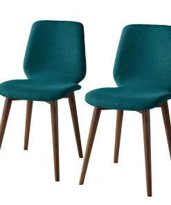 Studio Copenhagen Polsterstuhl Wilga (2er-Set) - Webstoff