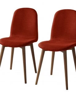 Studio Copenhagen Polsterstuhl Warka (2er-Set) - Webstoff