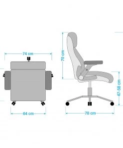 Fredriks Chefsessel Buda XXL - Kunstleder - Schwarz / Silber 29 Fredriks Chefsessel Buda XXL - Kunstleder - Schwarz / Silber -Deutschland Stühle Verkaufs-Shop 1000116983 181112 13501504 GALLERYIMAGES P000000001000116983