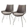 Fredriks Polsterstuhl Saval (2er-Set) - Grau