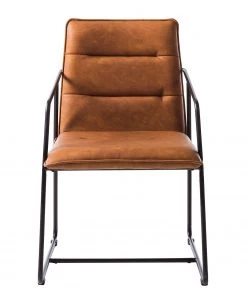 Ars manufacti Armlehnenstuhl Bex - Kunstleder / Metall - Braun / Schwarz 12 Ars manufacti Armlehnenstuhl Bex - Kunstleder / Metall - Braun / Schwarz -Deutschland Stühle Verkaufs-Shop 1000123758 190118 06485100009 GALLERYIMAGES P000000001000123758