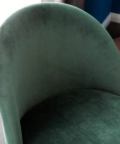 Jack & Alice Polsterstuhl Jacklin (2er-Set) - Samt / Metall - Schwarz - Grün -Deutschland Stühle Verkaufs-Shop 1000123763 190326 11242900003 GALLERYIMAGES P000000001000123763 2