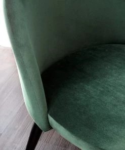 Jack & Alice Polsterstuhl Jacklin (2er-Set) - Samt / Metall - Schwarz - Grün -Deutschland Stühle Verkaufs-Shop 1000123763 190326 11242900004 GALLERYIMAGES P000000001000123763 2