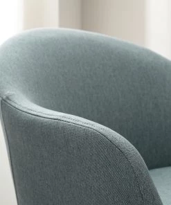 Mørteens Armlehnenstuhl Hallund I - Webstoff / Gummibaum massiv - Gummibaum - Taubengrau -Deutschland Stühle Verkaufs-Shop 1000123815 200720 06384600004 DETAILS P000000001000123815 2