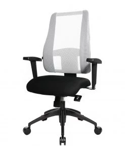 Topstar Bürodrehstuhl Lady Sitness Deluxe - Webstoff - Weiß