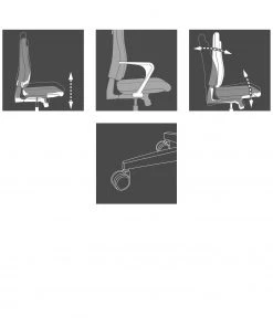 Topstar Bürodrehstuhl Chairman 70 ll - Echtleder / Aluminium - Schwarz / Chrom -Deutschland Stühle Verkaufs-Shop 1000127467 180807 17584840 ICON GALLERYIMAGES P000000001000127467 icon seal