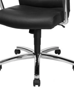Topstar Bürodrehstuhl Chairman 70 ll - Echtleder / Aluminium - Schwarz / Chrom -Deutschland Stühle Verkaufs-Shop 1000127467 180807 17584846 GALLERYIMAGES P000000001000127467