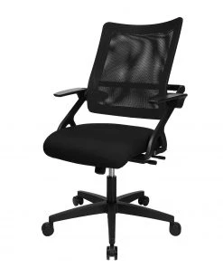 Topstar Bürodrehstuhl New S'move - Webstoff - Schwarz