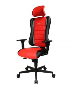 Topstar Gaming Chair Sitness RS - Kunstleder - Rot / Schwarz