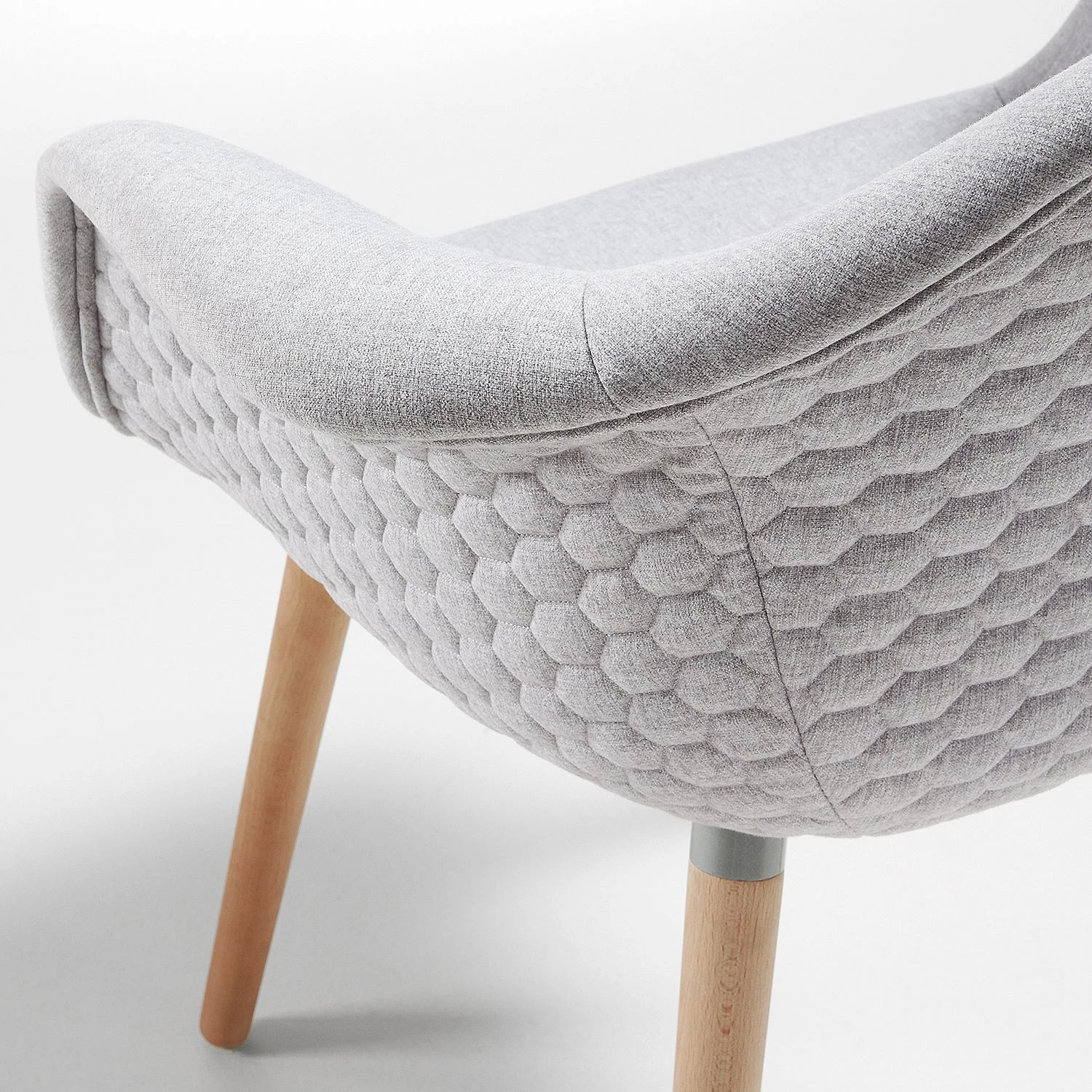 Norrwood Armlehnenstuhl Kevya l (2er-Set) - Lichtgrau 4 Norrwood Armlehnenstuhl Kevya l (2er-Set) - Lichtgrau – Bild 4