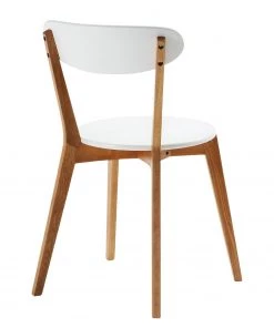 Norrwood Esszimmerstuhl Areia (2er-Set) - Eiche teilmassiv - Weiß / Eiche -Deutschland Stühle Verkaufs-Shop 1000128743 180821 08503869 GALLERYIMAGES P000000001000128743