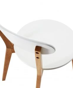 Norrwood Esszimmerstuhl Areia (2er-Set) - Eiche teilmassiv - Weiß / Eiche -Deutschland Stühle Verkaufs-Shop 1000128743 180821 08503870 GALLERYIMAGES P000000001000128743