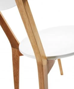Norrwood Esszimmerstuhl Areia (2er-Set) - Eiche teilmassiv - Weiß / Eiche -Deutschland Stühle Verkaufs-Shop 1000128743 180821 08503871 GALLERYIMAGES P000000001000128743