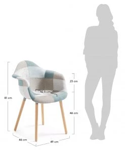 Norrwood Armlehnenstuhl Kevya ll (2er-Set) - Webstoff / Buche massiv - Mint / Beige -Deutschland Stühle Verkaufs-Shop 1000128745 180821 08503982 GALLERYIMAGES P000000001000128745