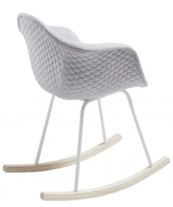 Norrwood Schaukelstuhl Kevya ll (2er-Set) - Webstoff / Esche massiv - Hellgrau / Esche -Deutschland Stühle Verkaufs-Shop 1000128761 180821 085045162 GALLERYIMAGES P000000001000128761