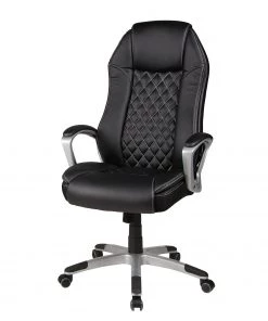 Duo Collection Chefsessel Matthias - Kunstleder / Schwarz