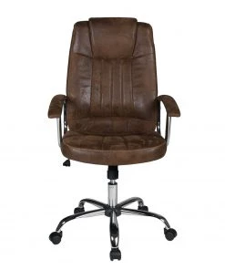 Duo Collection Chefsessel Bill - Microfaser / Metall - Vintage Braun / Chrom 7 Duo Collection Chefsessel Bill - Microfaser / Metall - Vintage Braun / Chrom -Deutschland Stühle Verkaufs-Shop 1000129051 180817 15164735 GALLERYIMAGES P000000001000129051