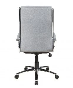 Duo Collection Chefsessel Lennes - Webstoff / Metall - Grau / Chrom -Deutschland Stühle Verkaufs-Shop 1000129054 180817 15164858 GALLERYIMAGES P000000001000129054