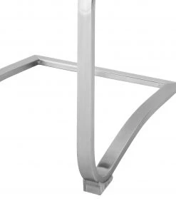 Loftscape Freischwinger Anamela I (2er-Set) - Kunstleder / Edelstahl - Silber - Grau -Deutschland Stühle Verkaufs-Shop 1000129629 180906 07254905 GALLERYIMAGES P000000001000129629