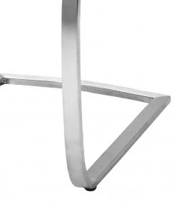 Loftscape Freischwinger Sarena (2er-Set) - Microfaser / Edelstahl - Silber - Antikbraun -Deutschland Stühle Verkaufs-Shop 1000129678 180906 07255441 GALLERYIMAGES P000000001000129678