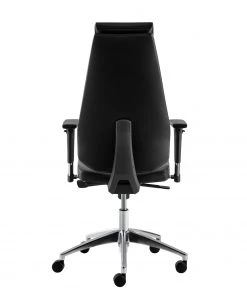 Mayer Sitzmöbel Bürodrehstuhl Lakota - Echtleder / Aluminium - Schwarz / Chrom -Deutschland Stühle Verkaufs-Shop 1000133111 180919 09514918 GALLERYIMAGES P000000001000133111