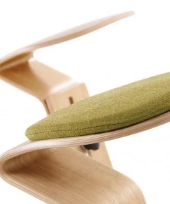 Mayer Sitzmöbel Hocker myERCOLINO - Laneve-Wolle / Echtholzfunier - Olivgelb -Deutschland Stühle Verkaufs-Shop 1000137049 181116 132358137 GALLERYIMAGES P000000001000137049