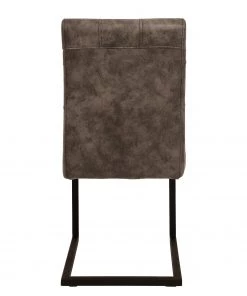 Loftscape Freischwinger Clyde (2er-Set) - Microfaser / Stahl - Vintage Taupe/ Anthrazit 12 Loftscape Freischwinger Clyde (2er-Set) - Microfaser / Stahl - Vintage Taupe/ Anthrazit -Deutschland Stühle Verkaufs-Shop 1000138395 201204 14524100009 DETAILS P000000001000138395