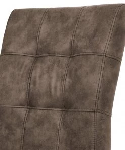 Loftscape Freischwinger Clyde (2er-Set) - Microfaser / Stahl - Vintage Taupe/ Anthrazit 13 Loftscape Freischwinger Clyde (2er-Set) - Microfaser / Stahl - Vintage Taupe/ Anthrazit -Deutschland Stühle Verkaufs-Shop 1000138395 201204 14524100010 DETAILS P000000001000138395