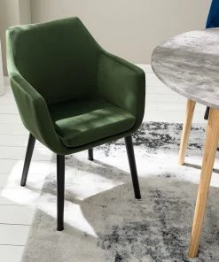 Mørteens Armlehnenstuhl Nicholas V - Samt Kemi: Dunkelgrün - Einzelstuhl -Deutschland Stühle Verkaufs-Shop 1000138430 200714 11442600042 DETAILS P000000001000138430