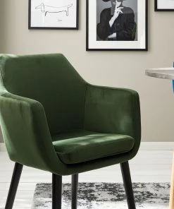 Mørteens Armlehnenstuhl Nicholas V - Samt Kemi: Dunkelgrün - Einzelstuhl -Deutschland Stühle Verkaufs-Shop 1000138430 200714 11442700043 DETAILS P000000001000138430