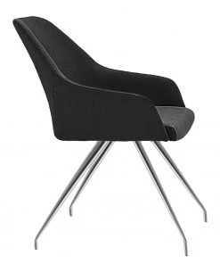 Loftscape Armlehnenstuhl Tibau (2er-Set) - Kunstleder / Edelstahl - Anthrazit 5 Loftscape Armlehnenstuhl Tibau (2er-Set) - Kunstleder / Edelstahl - Anthrazit -Deutschland Stühle Verkaufs-Shop 1000139360 181116 15575903 GALLERYIMAGES P000000001000139360