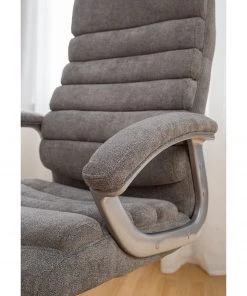 Furnitive Chefsessel Hatley III - Mikrofaser / Kunststoff - Grau -Deutschland Stühle Verkaufs-Shop 1000147206 201012 11155400034 DETAILS P000000001000147206