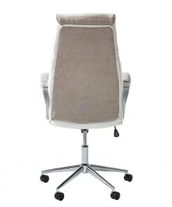 Furnitive Chefsessel Austinmer - Mikrofaser / Kunstleder - Beige / Weiß -Deutschland Stühle Verkaufs-Shop 1000147208 200812 14125100004 DETAILS P000000001000147208