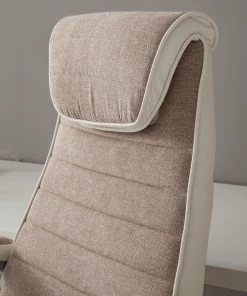 Furnitive Chefsessel Austinmer - Mikrofaser / Kunstleder - Beige / Weiß -Deutschland Stühle Verkaufs-Shop 1000147208 200819 06140900007 DETAILS P000000001000147208