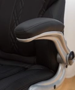 Furnitive Chefsessel Baylor XXL Kunstleder - Microfaser / Kunststoff - Schwarz -Deutschland Stühle Verkaufs-Shop 1000147213 201012 11160300043 DETAILS P000000001000147213