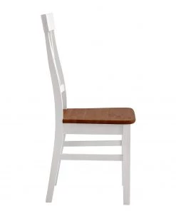 Maison Belfort Esszimmerstuhl Bergen (2er Set) - Kiefer massiv - Kiefer Weiß / Kiefer Bernstein -Deutschland Stühle Verkaufs-Shop 1000149688 220406 040 DETAILS P000000001000149688