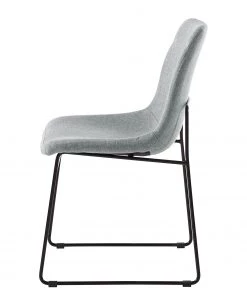 Fredriks Polsterstuhl Molong - Webstoff / Metall - Grau / Schwarz -Deutschland Stühle Verkaufs-Shop 1000161907 190905 15232800003 DETAILS P000000001000161907