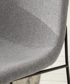 Fredriks Polsterstuhl Molong - Webstoff / Metall - Grau / Schwarz -Deutschland Stühle Verkaufs-Shop 1000161907 200211 15372500005 DETAILS P000000001000161907