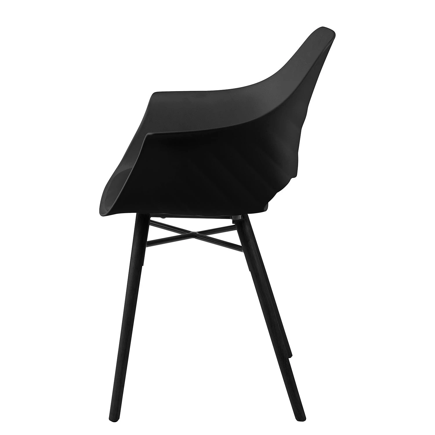 Mørteens Armlehnenstuhl Camara (2er-Set) - Schwarz 3 Mørteens Armlehnenstuhl Camara (2er-Set) - Schwarz – Bild 3