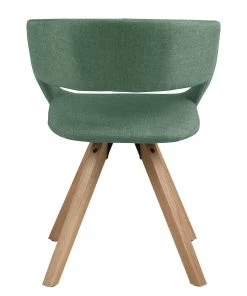 Mørteens Armlehnenstuhl Buggio - Webstoff / Gummibaum massiv - Webstoff Cors: Mintgrau - Einzelstuhl -Deutschland Stühle Verkaufs-Shop 1000164539 190315 07573300045 GALLERYIMAGES P000000001000164539