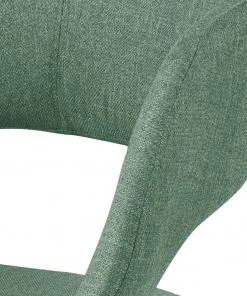 Mørteens Armlehnenstuhl Buggio - Webstoff / Gummibaum massiv - Webstoff Cors: Mintgrau - Einzelstuhl -Deutschland Stühle Verkaufs-Shop 1000164539 190315 07573300047 GALLERYIMAGES P000000001000164539